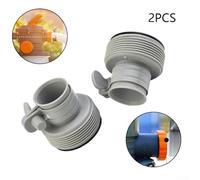 Dual Pack of 1 25in to 1 5in For Intex Pool Hose Adapter B for Pump Upgrades