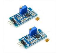 Dual Pack Strain Gauge Bending Sensor Module with Constantan Grid Material and Potentiometer for Fine Tuning Voltage Output in Various Applications