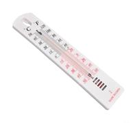 Dual Pack Wall Thermometer For Accurate Indoor Outdoor Temperature Measurement With Mounted Feature For Home Office Garden Use(2PCS)