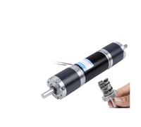 Dual planetary gearbox DC electronic starter 32GP31ZY 12v 24v 32mm Planetary Reducer electronic starter Adjustable Speed Can CW CCW DC Motors MQXFCZUX(12V 37RPM,6mm and 2 brackets)