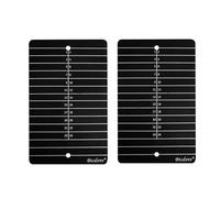 Dual-Plate Crypto Seed Phrase Storage - Titanium Backup for Ledger, Trezor, MetaMask - Corrosion-Resistant, Fireproof Wallet Backup - Credit Card Size