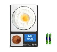 Dual Platform Digital Kitchen Scale, [15kg/33lb-0.01g] Diyife High Precision Food Scale, Intelligent Accumulation, 7 Units Backlight LCD, Tare, Auto Off, Stainless Steel for Cooking Baking Jewelry