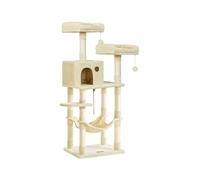 Dual Platforms Cat Tree, Beige
