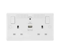 Dual Plug Wifi Extender Socket With Usb Fast Charging