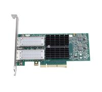 Dual Port Network Card, PCI Express 3.0 X8 Ethernet Network Adapter for Server, Unique Design Suitable for Data Center Bridge Structures