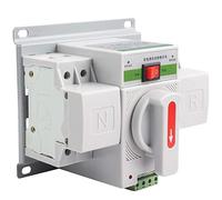Dual Power Automatic Transfer Changeover Switch 63A 2P 220V for Generator and Solar Systems