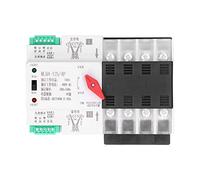 Dual Power Automatic Transfer Switch 100A 400V AC with Cover - Millisecond Switching, High Reliability, Suitable for Home and Industrial Use