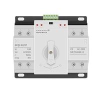 Dual-Power Automatic Transfer Switch 220V | Three-Phase Four-Wire High-Current Switching for Reliable Power Supply(2P 32A)