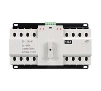 Dual Power Automatic Transfer Switch 2P4P 400V 125A for Seamless Power Source Switching in For ATS Applications (4P100A)