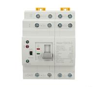 Dual Power Automatic Transfer Switch 4P 63A PC Level for Household Power, Millisecond Uninterrupted Changeover Selector with DIN Rail Mount, AC(110V)