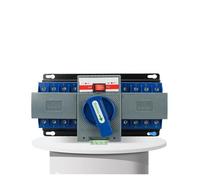 Dual-Power Automatic Transfer Switch 63A - 2P 4P 380V, Reliable Backup Power Solution for Homes and Industries(Blue,4P)