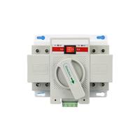 Dual-Power Automatic Transfer Switch 63A, 2P/4P, 380V - Reliable Power Backup Solution(White,2P)