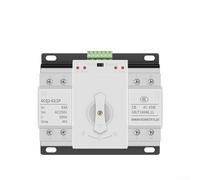 Dual Power Automatic Transfer Switch, 63A CB Level 2P 4P AC230V AC400V 50Hz For Home Use With Quick Main Or Backup Supply Changeover(2P 63A)