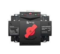 Dual Power Automatic transfer switch ATS 2P 63A 125A 220V 230V 50/60Hz MCB type 2 input 2 output Power Transfer Switch(125A)