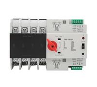 Dual-Power Automatic Transfer Switch Automatic Dual Power Transfer Circuit Breaker Changeover 220V