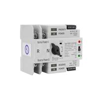 Dual Power Automatic Transfer Switch Smart Remote Control 2P 3P 4P 125A AC 230V ATS Dual Power Automatic Transfer Switch Selector Uninterrupted(3P)