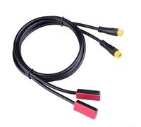Dual Power Cut-Off Sensor Cable for E-Bike Safety | Fits hydraulic and mechanical brakes, 75cm length, dual sensor design, ABS material, black finish(A)