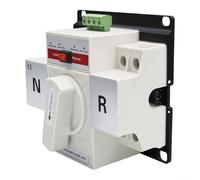 Dual Power for ats 63A 2P for Factory Backup Supply Dual Power | Flame-retardant ABS casing, self-extinguishing material, fire hazard prevention, for durable housing build