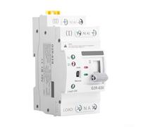 Dual Power For ATS Automatic Transfer Switch 110V with Manual Override and Over/Undervoltage Protection for Reliable Equipment Power