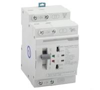 Dual Power Switch 2P 63A Automatic Transfer Switch for Solar - Seamless Grid to Generator Switching 220V AC DIN Rail Installation