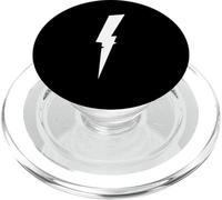 Dual Profile Lightning Symbol - Minimal Bold Design PopSockets PopGrip for MagSafe