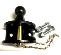 Dual Purpose 50mm Tow Ball 19mm Pin Trailer Hitch-1500 kg Capacity TRAILER BOLTS