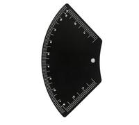 Dual-Purpose Brow Shaping Set With Measurement Guides & Alignment Stencils Portable Design For Symmetrical Makeup Makeup Measurement Tool