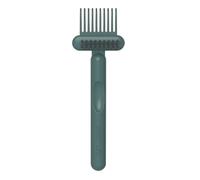 Dual Purpose Brush Cleansing Tool Removes Hair and Debris from Stiff Polyamide Bristle Brush Pet Permanent Thin Plan Composite Brush Cleaner