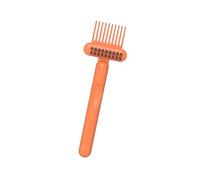 Dual Purpose Brush Cleansing Tool Removes Hair and Debris from Stiff Polyamide Bristle Brush Pet Permanent Thin Plan Composite Brush Cleaner