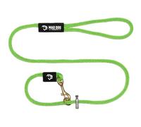 Dual Purpose Dog Leash 1/2" x 10' Lime Signature Rope - Made in USA by Mad Dog Products