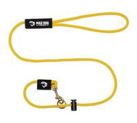 Dual Purpose Dog Leash 1/4" x 6' Yellow Signature Rope - Made in USA by Mad Dog Products