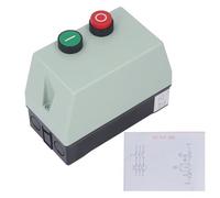 Dual Purpose Magnetic Starter,Flame Retardant Magnetic Starter Box,Magnetic Starter,Waterproof Flame Retardant,Magnetic Switch Box,Single Phase 220V 230V 3 Phase 380V 400V 9-13a, flame retardant