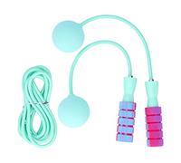 Dual Purpose Skipping Rope Load Bearing Double Bearing Jumping Rope Fitness Training Cordless Jump Rope (Green)