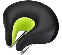 Dual Rail Gel Bike Seat Cushion for Men/Women, Mountain & Indoor Spin Bikes, Yellow