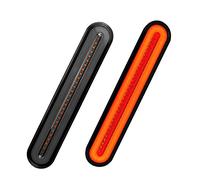 Dual Rear Fender LED Rod Light Kit Fit for Harley Davidson Road King Glide