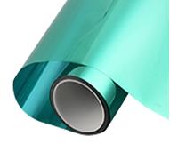 Dual Reflective Window Film, Dark Window Tint/ One Way Window Tint Film for Home Sun UV Blocking Heat Insulation, Black PET Explosion-proof Window Film ( Color : Green , Size : 100x500cm/(39.4x196.9in