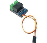 Dual Relay Module 14VDC 125VAC for RC Aircraft | 20A high current capacity, 14VDC/125VAC support, independent channel , fits tight RC builds
