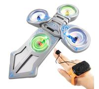Dual Remote Control Flying Sword Toy Hand Gesture/Controller Modes, Flying Sword 2.4GHz Remote Control Plane With LED Lights, Gifts for Teens & Adults