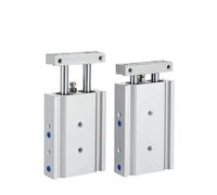Dual Rod Cylinder Pneumatic Cylinder CXSM6 CXSM10 CXSM15 CXSM20 CXSM25 CXSM32 Double Axis Dual Rod Cylinder(Stroke 10mm,Bore 20mm)