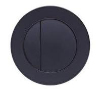 Dual Round Push Button/Black