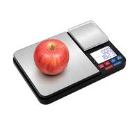 Dual Scale Electronic Kitchen Scale 5kg 0.01g Precision Digital Scales | Independent 5kg and 500g dual pans with 0.01g fine accuracy
