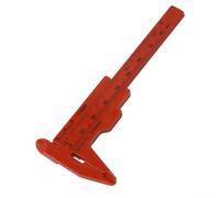 Dual Scale Plastic Caliper 0-80mm Smooth Slider