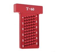 Dual Scale T-Ruler 100mm Inch and MM Markings(T60 Inch)