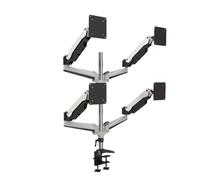 Dual-screen monitor stand, four-screen rotating, lifting pneumatic arm suspension(Four-screenGA24X-2)