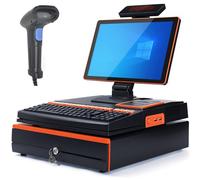 Dual-Screen Touch POS System with Fast Quiet Printing for Restaurant and Cafe Operations