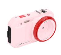 Dual Screens Digital Point and Shoot Camera, 48MP HD 16x Zoom Autofocus WiFi Digital Camera, Retro Compact Small Cam with 2.8 Inch Color Screen (Pink)