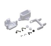 Dual Servo Bracket Printed Camera Pan Tilt Stand With 2PCS Metal Steering Gear Compatible With Fixed Wing Airplane FPV Drone(only gimbal bracket)