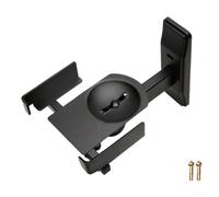 Dual Side Clamp Speaker Wall Mounting Bracket, Adjustable Speaker Wall Mounts Stand Compatible with Various Sound Speakers, Hold up to 20kgs