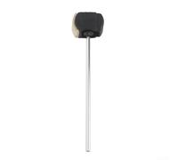 Dual Side Drum Beater Felt and Plastic Head | for durable steel construction, black finish, resistant to rust, sturdy build, long-lasting use