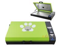 Dual-Side Heating DTF Oven Curing Dryer - Professional 13.4" x 19.3" DTF Curing Oven for A3/A4 Transfers | Fast Drying, Even Heat for Vibrant Results (Green)